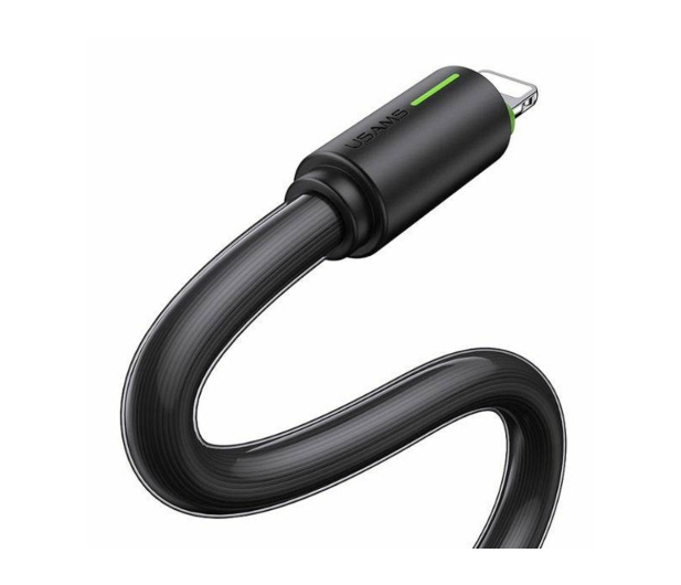 USAMS USB-C/Lightning 1m 30W czarny/black - 1471722 - zdjęcie 4
